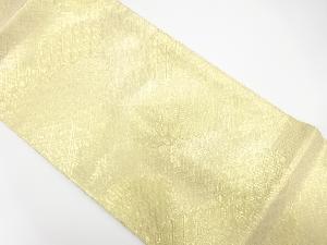 佐賀錦　雲取りに古典柄織り出し　全通袋帯